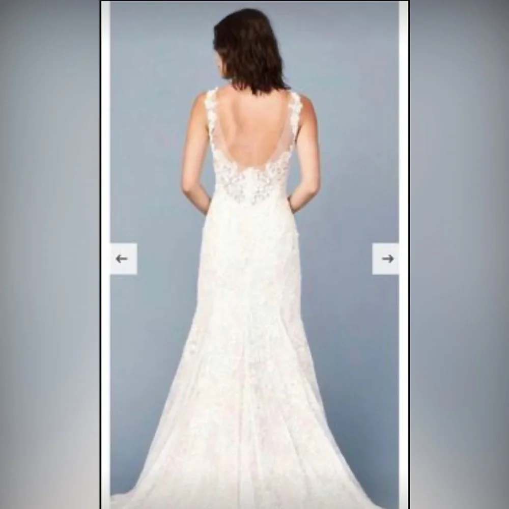Floravere D. Prince Wedding Dress size 12 - Picture 2 of 10